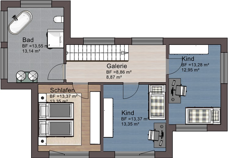 Bolonia_Obergeschoss