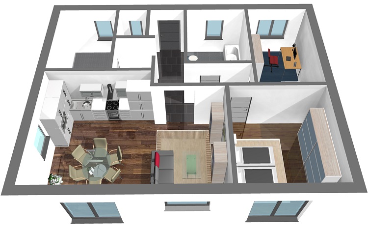 Bungalow_-_B_91_EG_-_3D