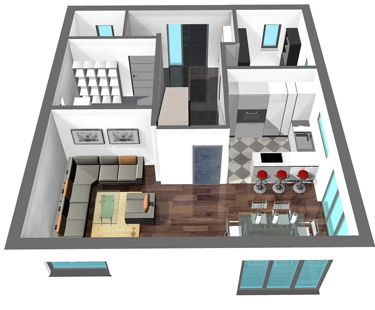 Classic Line Erdgeschoss 3D