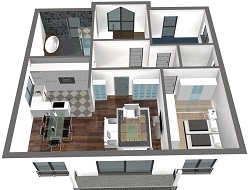 G - 224 Stadtvilla 3D Obergeschoss_k