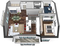 G 215 - 38 - 120 Dachgeschoss 3D_k