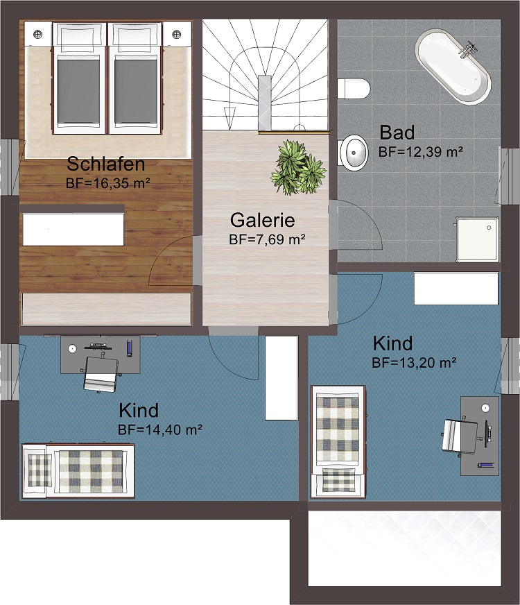 Rottweil - E 141 Dachgeschoss