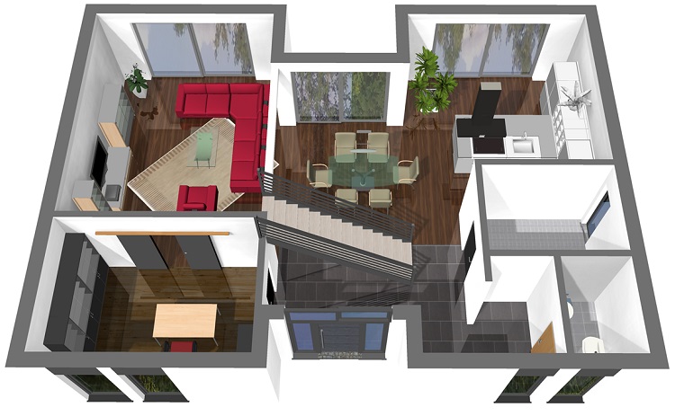 Stadtvilla_180_Erdgeschoss_3D